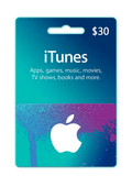 Itunes digital Gift Card 30$ USA