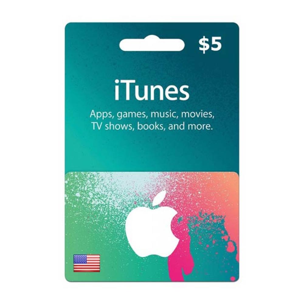 Itunes digital Gift Card 5$ USA