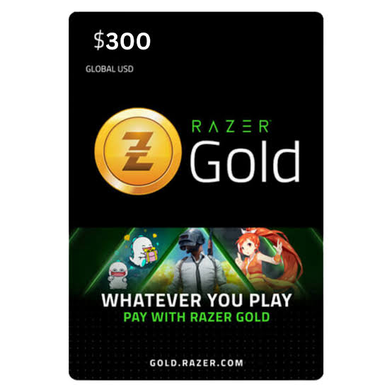 Razer Gold $300