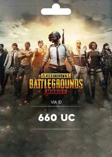 PUBG 660 UC
