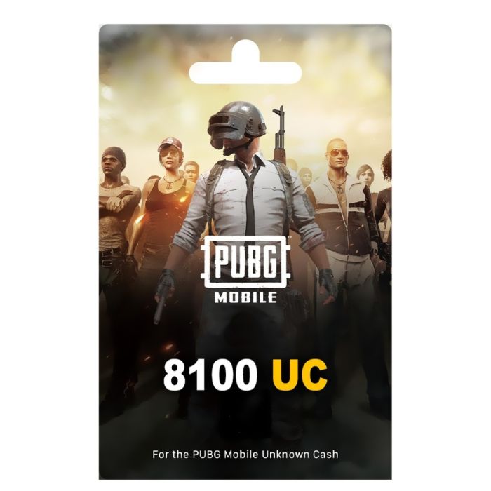 PUBG 8100 UC