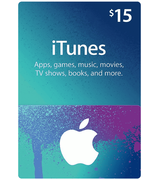 Itunes digital Gift Card 15$ USA